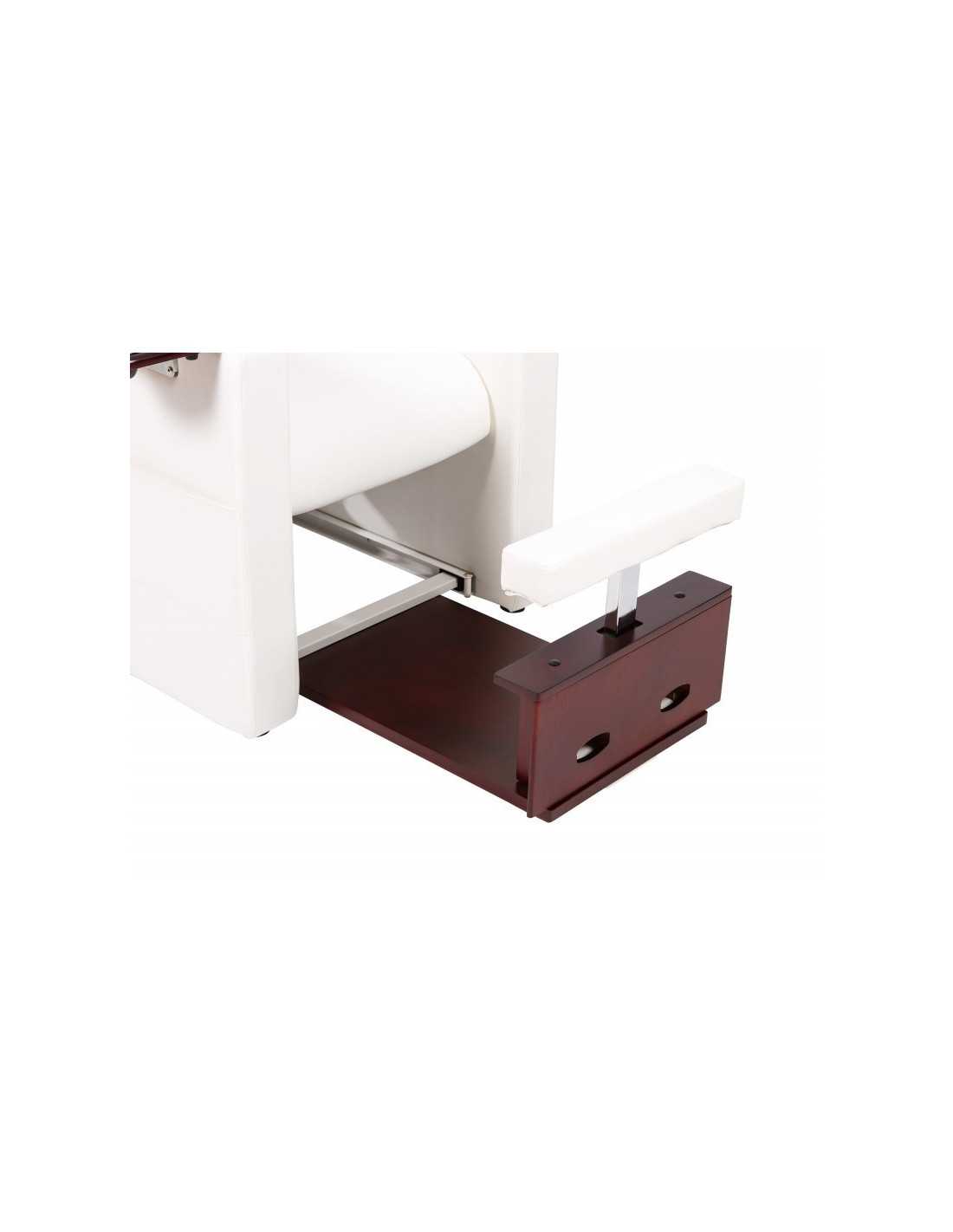 CHAISE SPA POUR PÉDICURE AVEC MASSAGE DU DOS AZZURRO 101 BEIGE