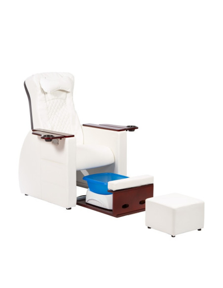 Fotel SPA DO PEDICURE Z MASAŻEM PLECÓW AZZURRO 101 BEŻOWY