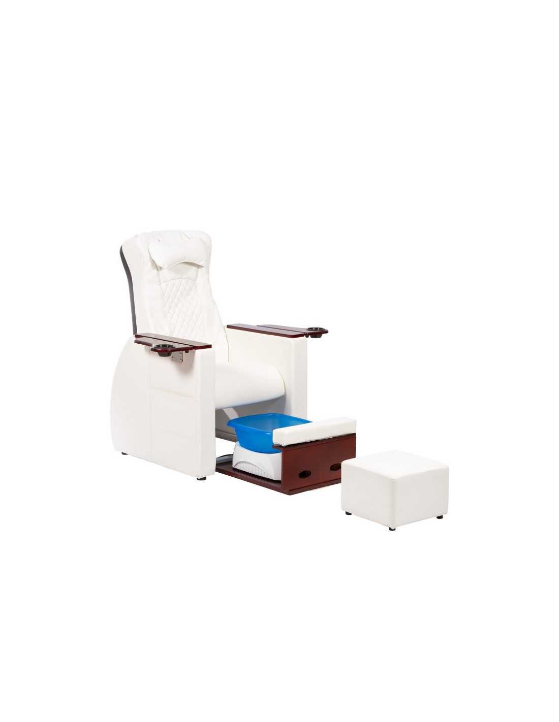 CHAISE SPA POUR PÉDICURE AVEC MASSAGE DU DOS AZZURRO 101 BEIGE