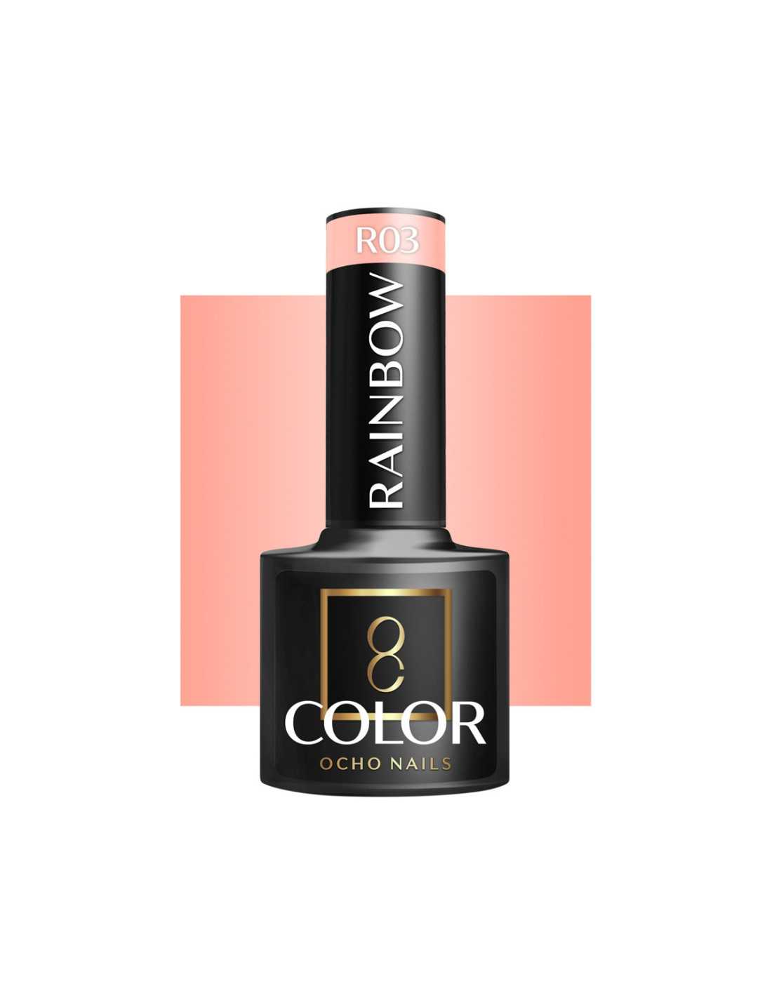 OCHO NAILS Smalto per unghie ibrido Rainbow R03 -5 g
