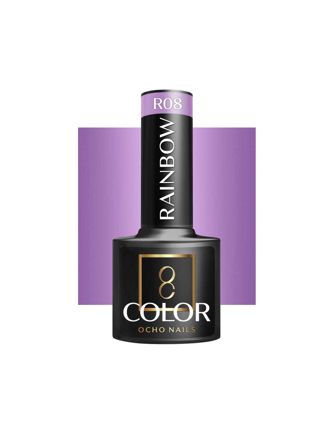 OCHO NAILS Smalto per unghie ibrido Rainbow R08 -5 g