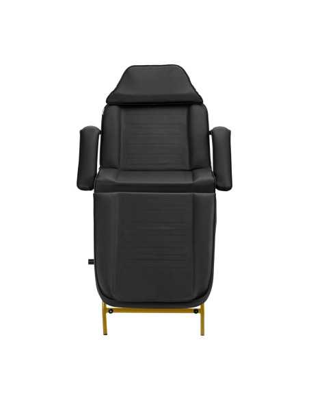 Chaise cosmétique 557G avec cuvettes or-noir