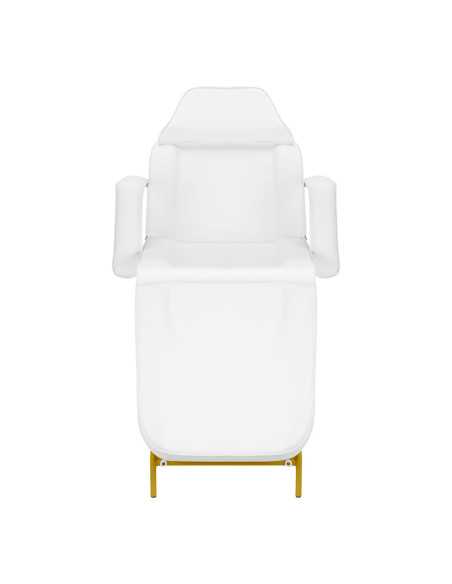 Chaise cosmétique 557G avec cuvettes or blanc