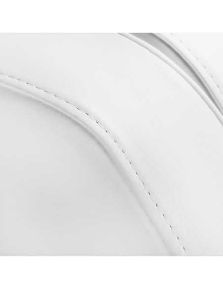 Chaise cosmétique 557G avec cuvettes or blanc