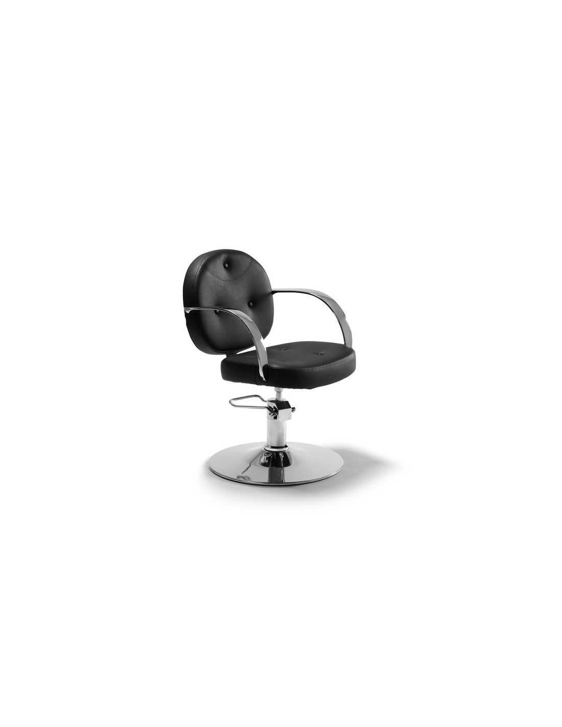 Round perm Styling chair {attributes}