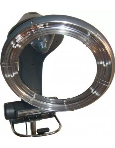 Climazon infrarouge rotatif 1300w gris 