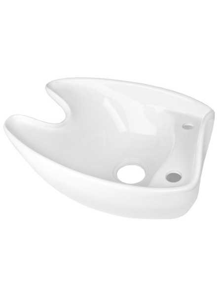 Gabbiano lavabo blanc