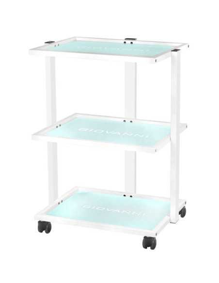 Chaise cosmétique 202 Basic + table cosmétique 1040 + lampe loupe LED S5 