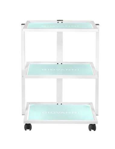 Chaise cosmétique 202 Basic + table cosmétique 1040 + lampe loupe LED S5 