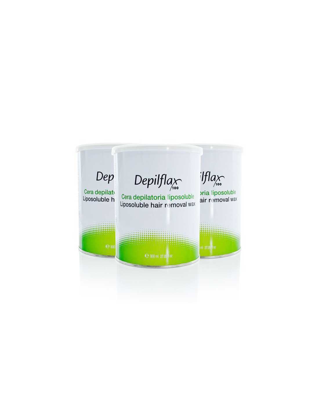 DEPILFLAX HAARENTFERNUNGSWACHS TOPF 800ML AZULEN