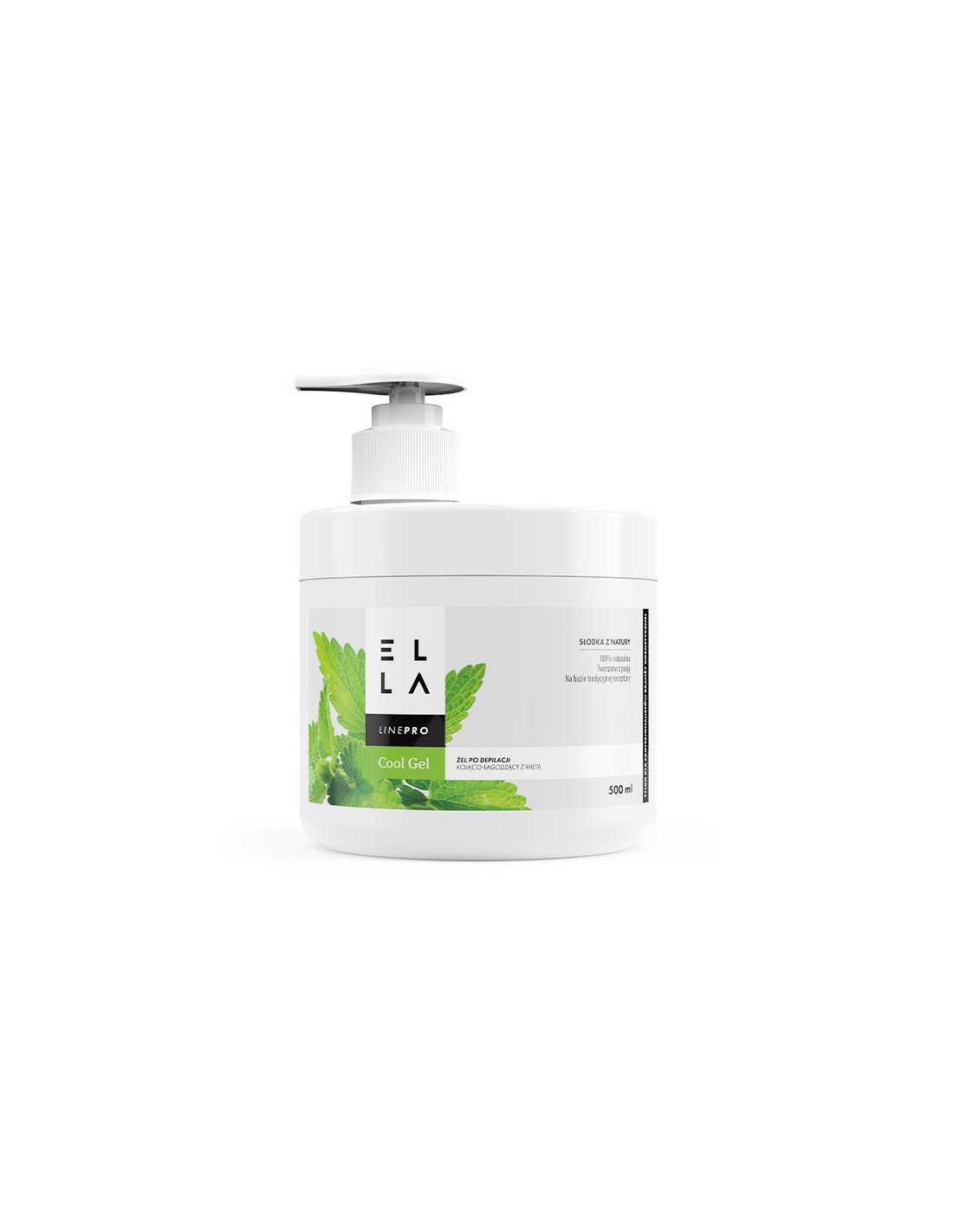 Ella verzachtende gel na ontharing mint 500 ml 