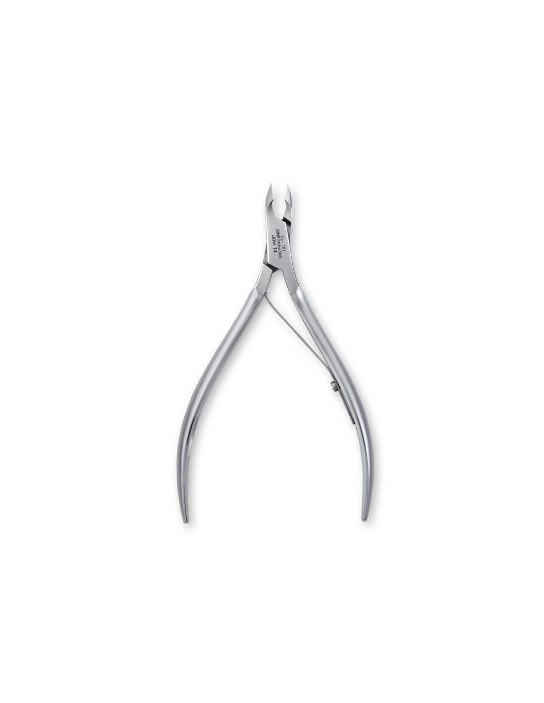 Omi pro-line CL-101 clippers cuticle nippers 12/4 mm jaw overlap joint
