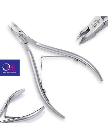 Omi pro-line cążki CL-203 cuticle nippers jaw12 /4 mm lap joint 