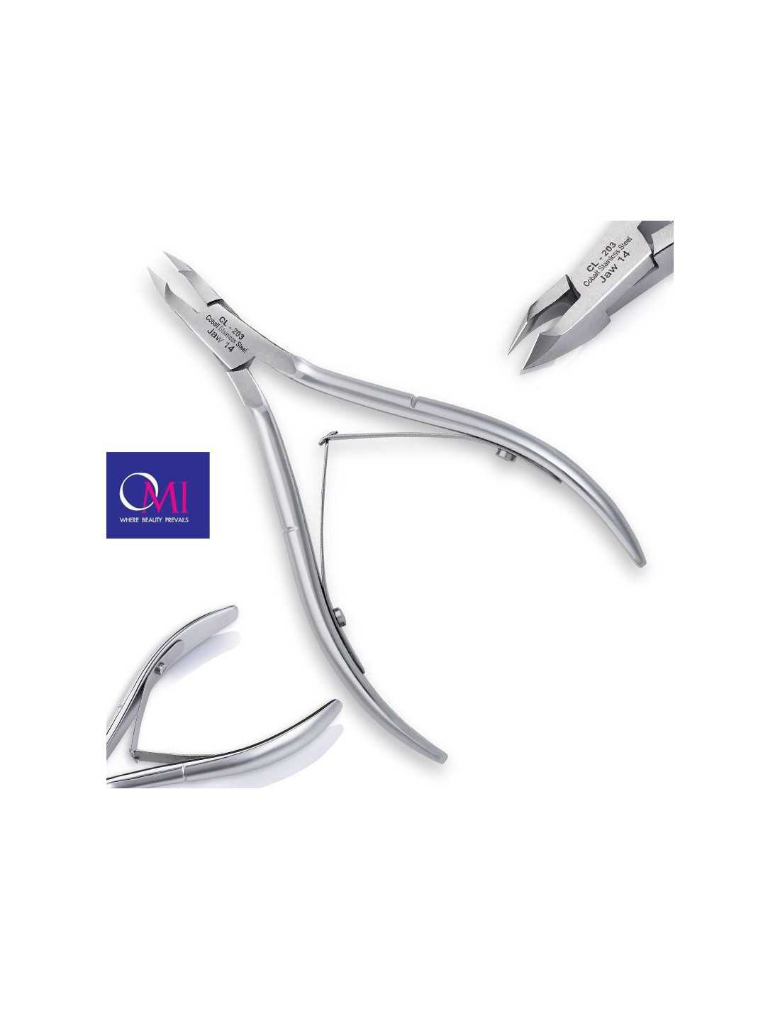 Omi pro-line CL-203 Nagelhautzange 12/4 mm Backenüberlappungsgelenk