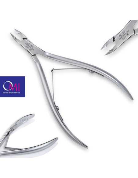 Omi pro-line CB-202 pince à cuticules mâchoire 12/4 mm joint à recouvrement 