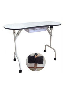 Folding desk 4031 white + bag