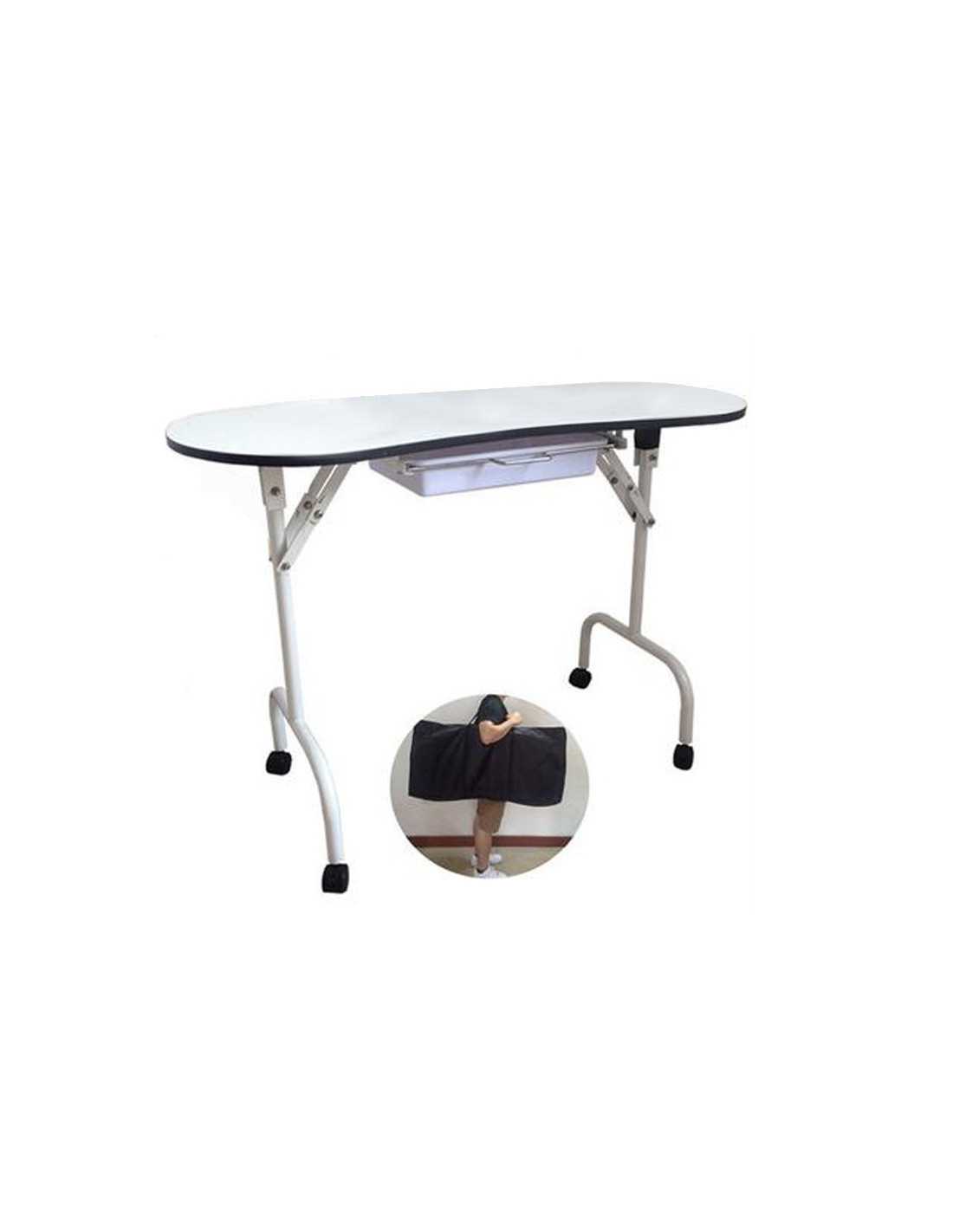 Escritorio plegable 4031 blanco + bolsa