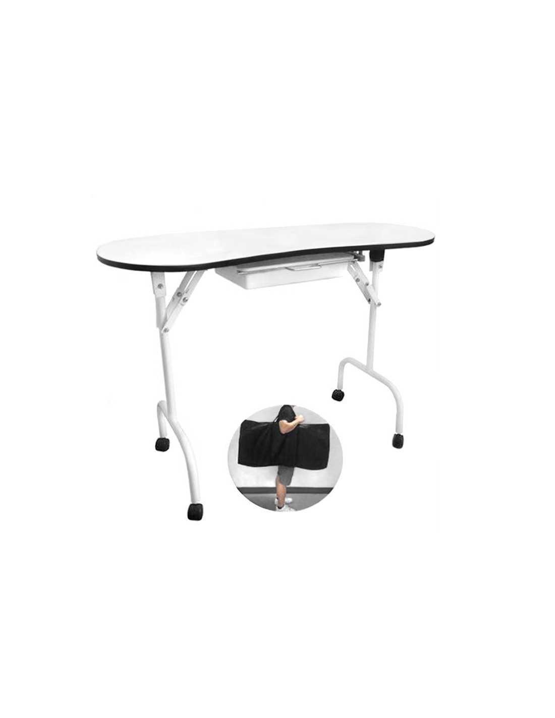 Escritorio plegable 4031 blanco + bolsa