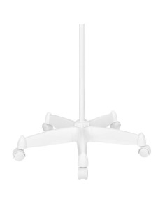 Pied de lampe loupe Glow Moonlight blanc 2