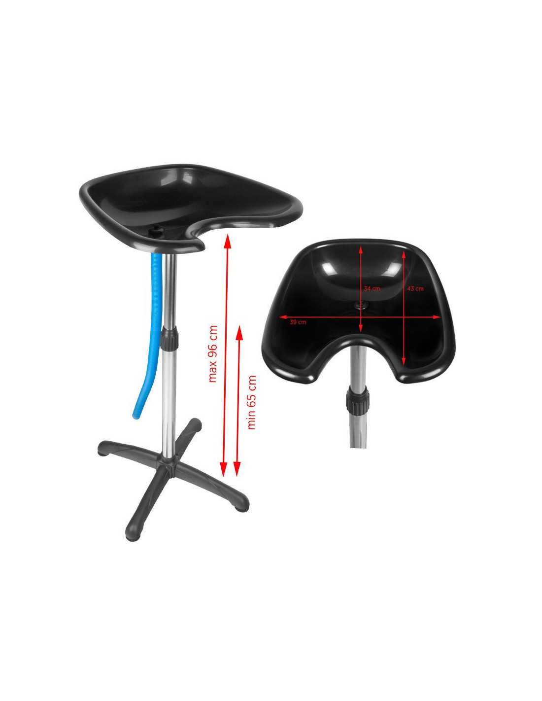 Lavatesta portatile per parrucchiere Gabbiano su supporto 128