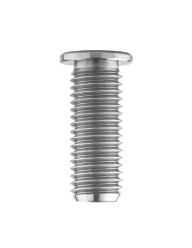 Portalampada con lente d'ingrandimento in tubo inox