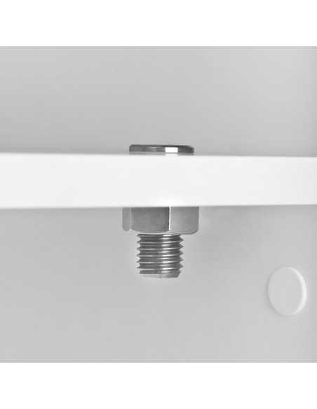 Porte-lampe loupe tube Inox 