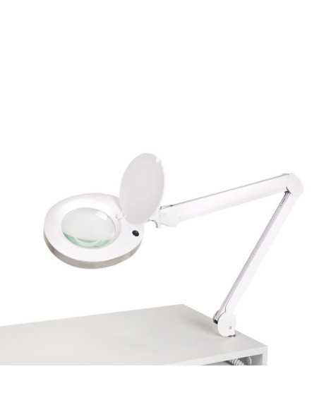 Porte-lampe loupe tube Inox 
