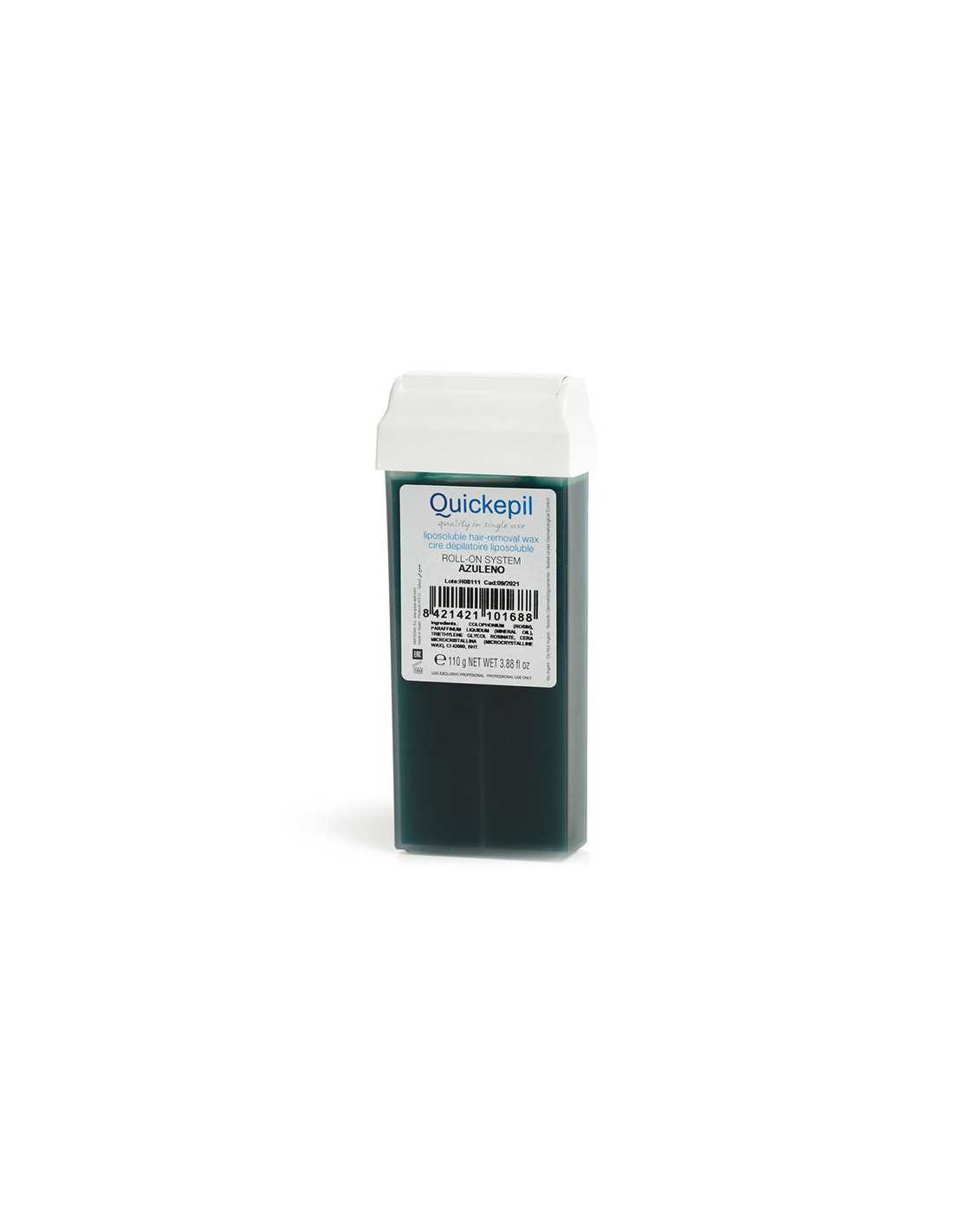 Quickepil wosk do depilacji rolka azuleno 110 g 
