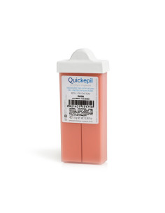 Quickepil Facial Depilatory Wax Narrow Roll Rose 110g 