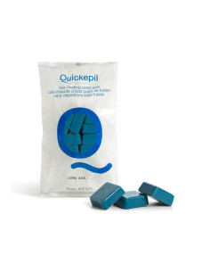 QUICKEPIL HARD WAX WITHOUT STRIP FOR DEPILATION 1KG BLUE 