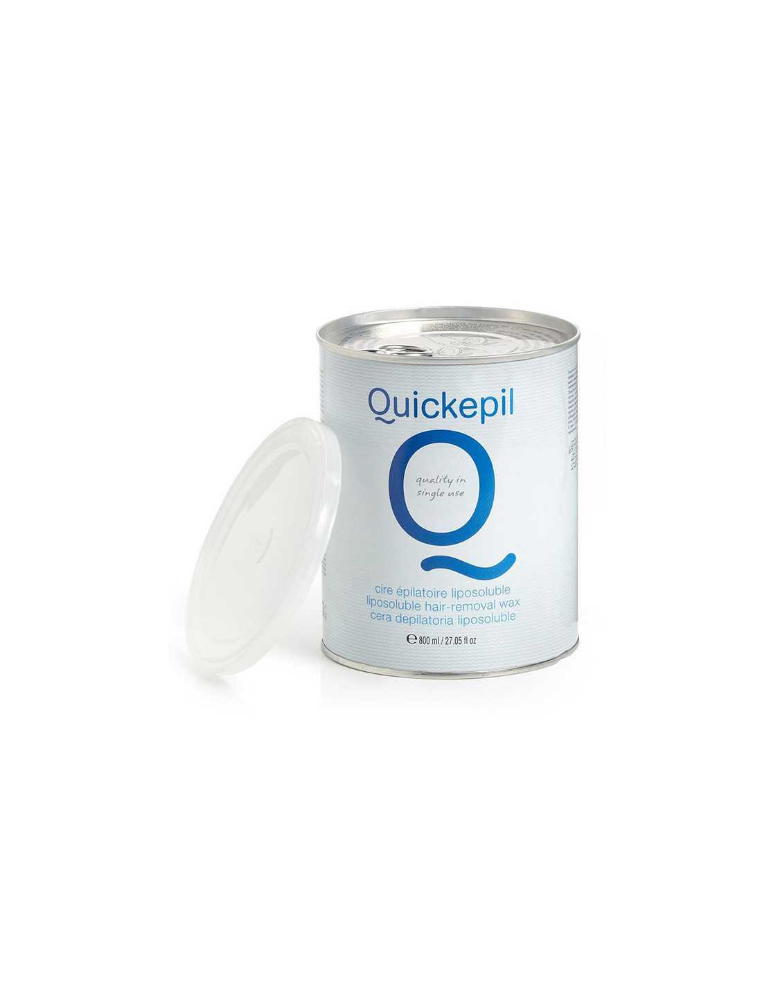 QUICKEPIL HAIR REMOVAL WAX BOX 800ML NATURAL 