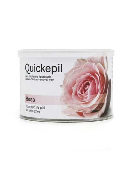 Quickepil cire à épiler rose 400 ml bidon 