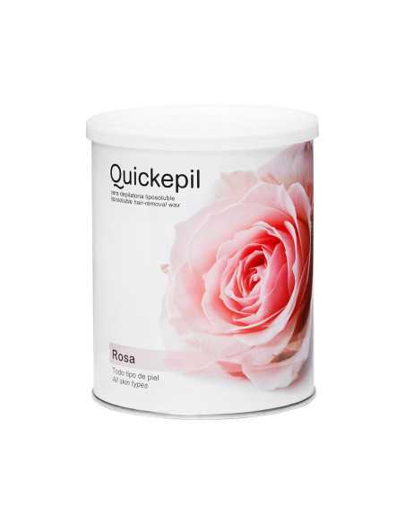 Quickepil cire à épiler rose 800 ml bidon 
