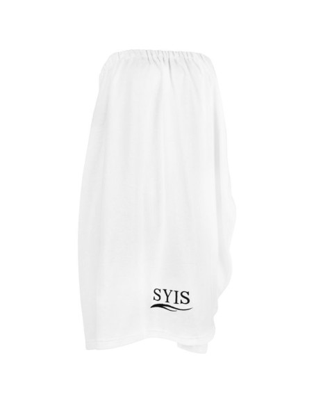 Cape Syis en éponge épaisse blanche avec logo 