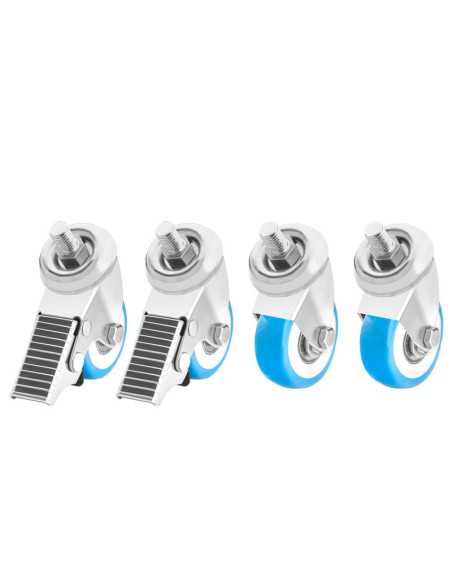 Jeu de roues pour chaise électrique 4 pcs. 