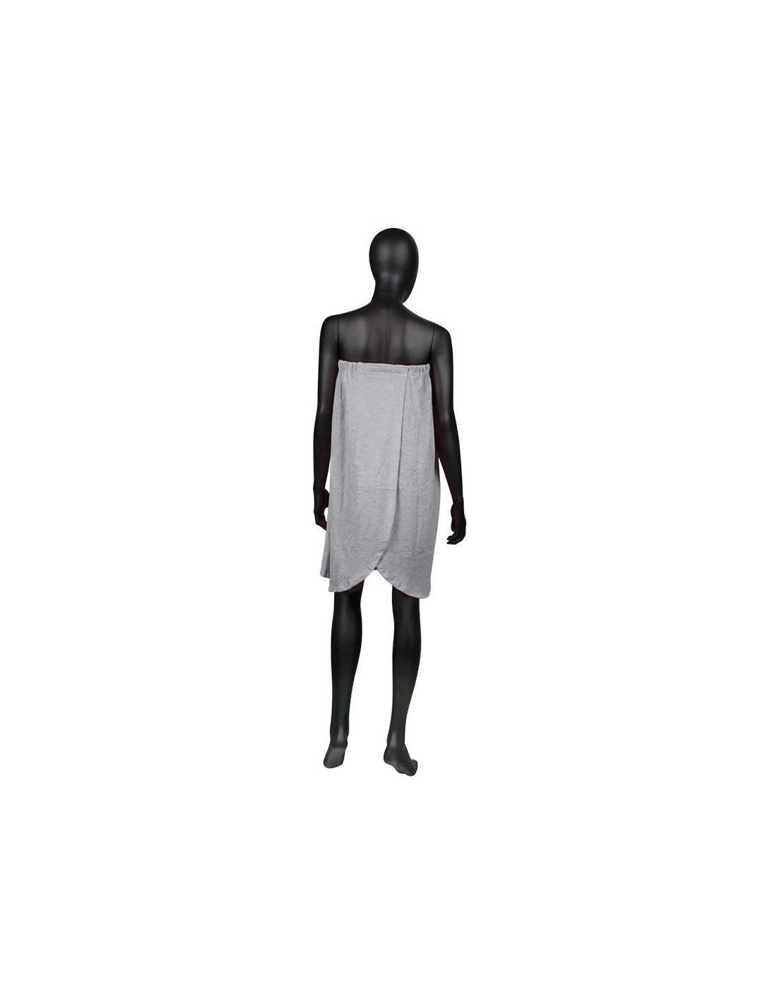 Grey terrycloth cape no. 29