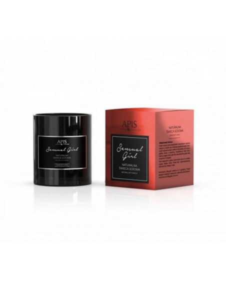Bougie de soja naturelle Apis fille sensuelle 220 g 