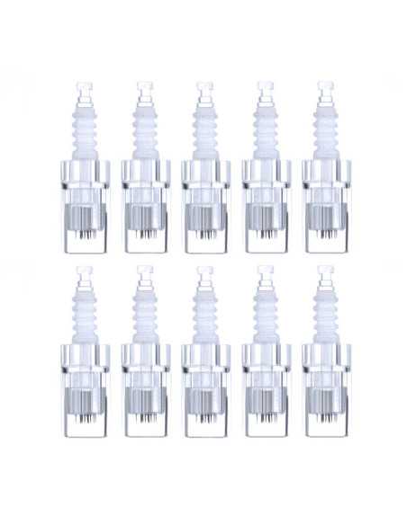 10 cartouches de rechange pour Microneedle Pen avec 12 aiguilles 