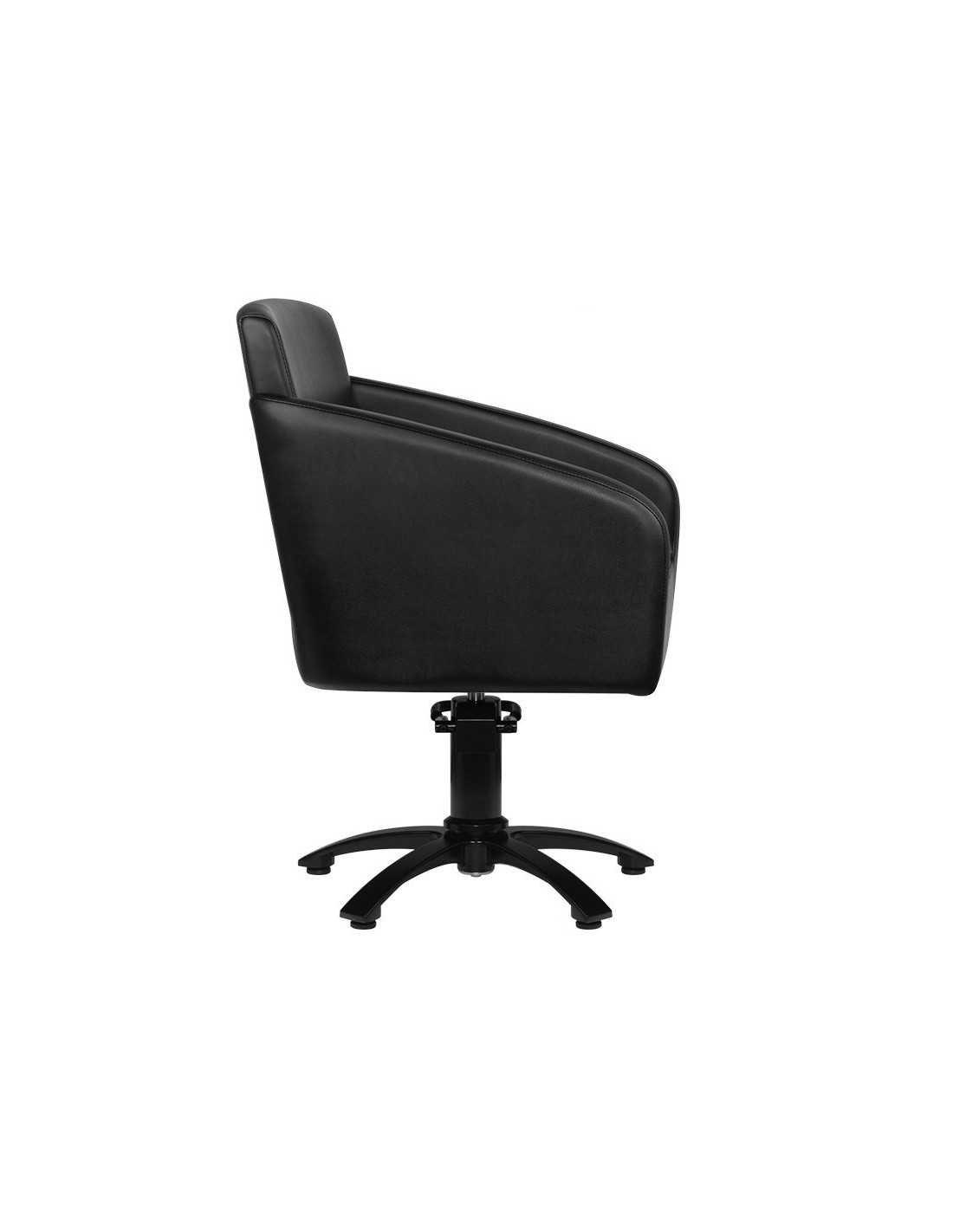 Gabbiano Bergen Black Hairdressing Chair {attributes}