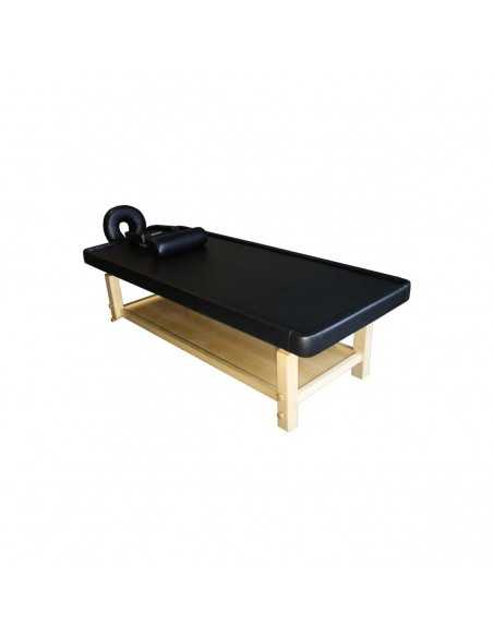 Ajurvedska masažna miza črna