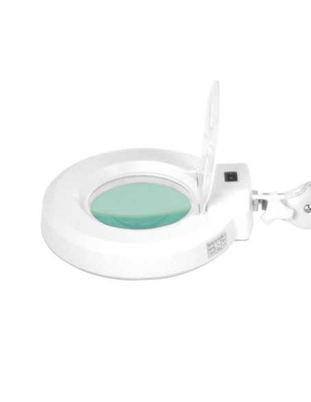 Ensemble fauteuil 210 + lampe loupe LED S5 + tabouret 302 