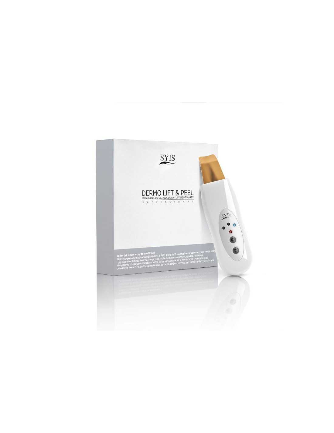 système de l'appareil. Dermo Lift&Peel exfoliant pour la peau spatule dorée 