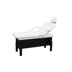 Table de Massage  2215B.A26.DB TABLE MASSAGE FIXE BEIGE AVEC COFFRET EN BOIS