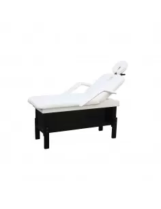 Table de Massage 2215B.A26.DB TABLE MASSAGE FIXE BEIGE AVEC COFFRET EN BOIS