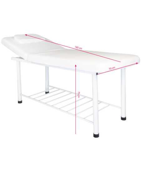 Canapé de massage 812 basic blanc 