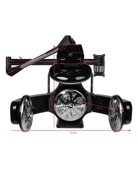 Gabbiano infrazon colgante 868A negro 