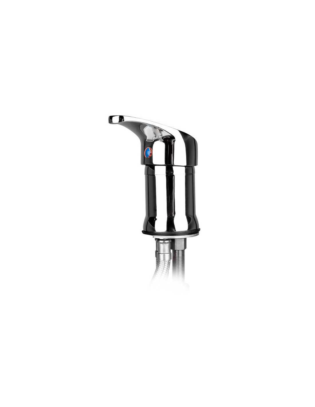 Chrome barber faucet