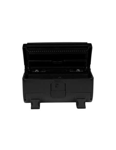 Dispensador de papel de aluminio negro 