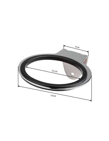 Support mural pour sèche-cheveux Q96 chrome 