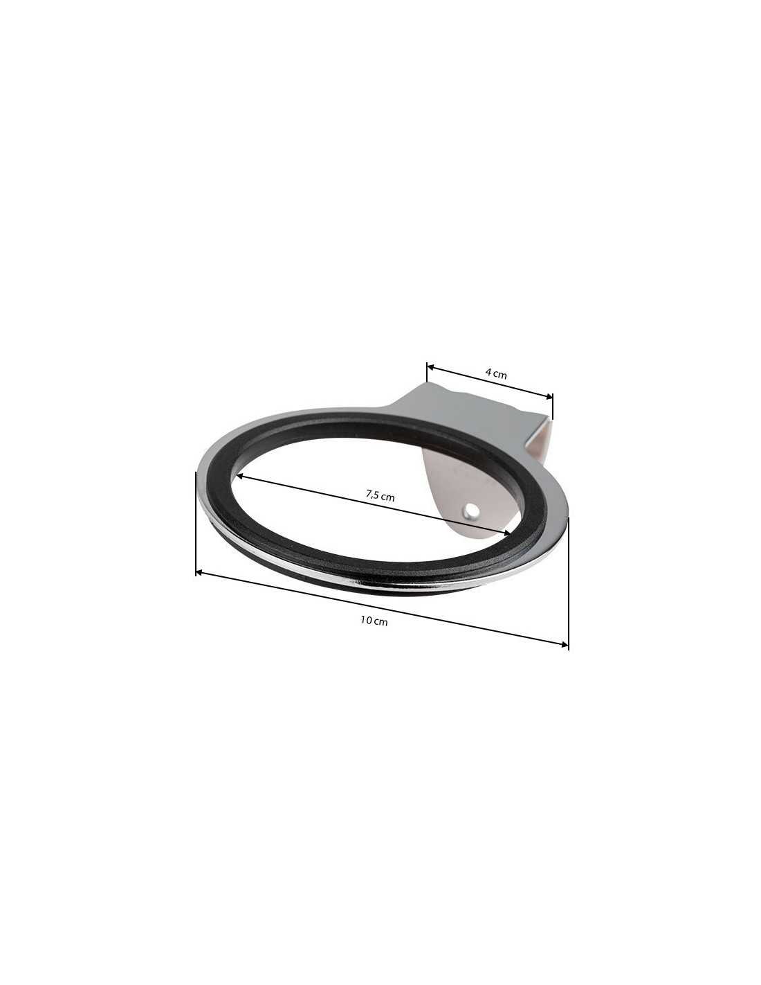 Support mural pour sèche-cheveux Q96 chrome 